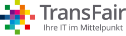 Logo der TransFair GmbH Kiel.
