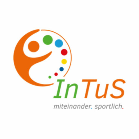 Bild zeigt das Logo von InTus Kiel. Das Netzwerk für inklusiven Sport.