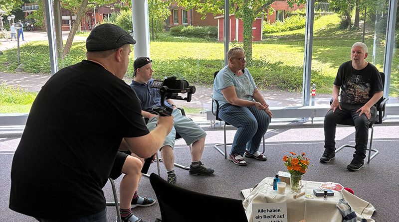 Bild zeigt Dreharbeiten