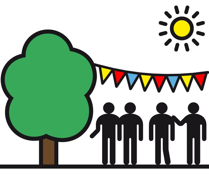 Symbol für Sommerfest