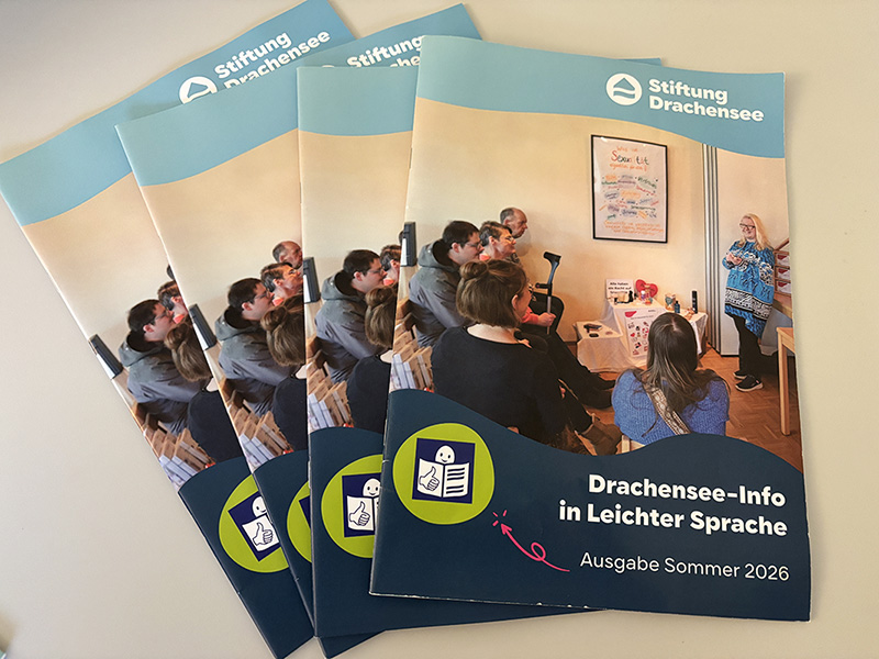 Ausgaben der Betriebszeitung Drachensee Info